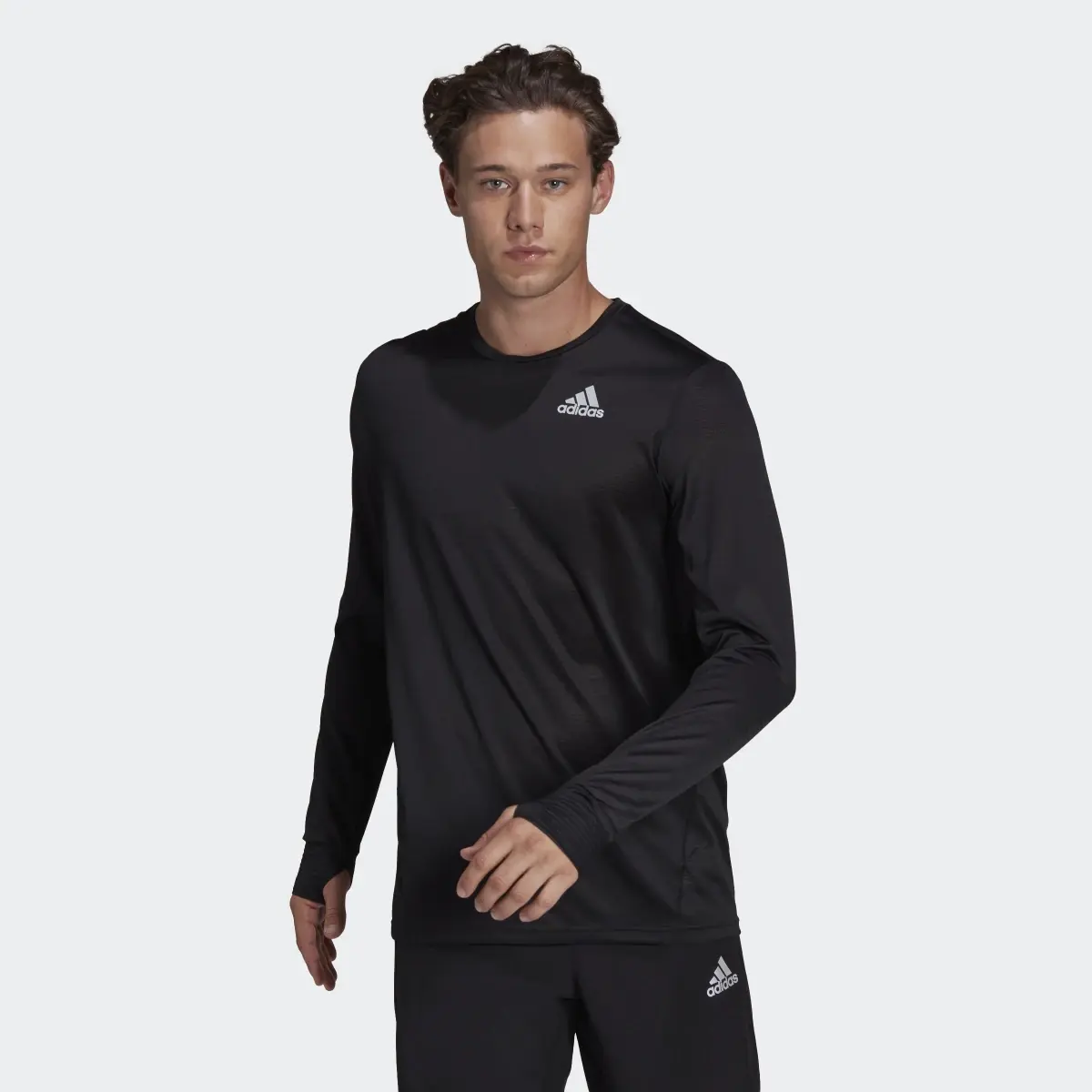 Adidas T-shirt Own the Run Long Sleeve. 2