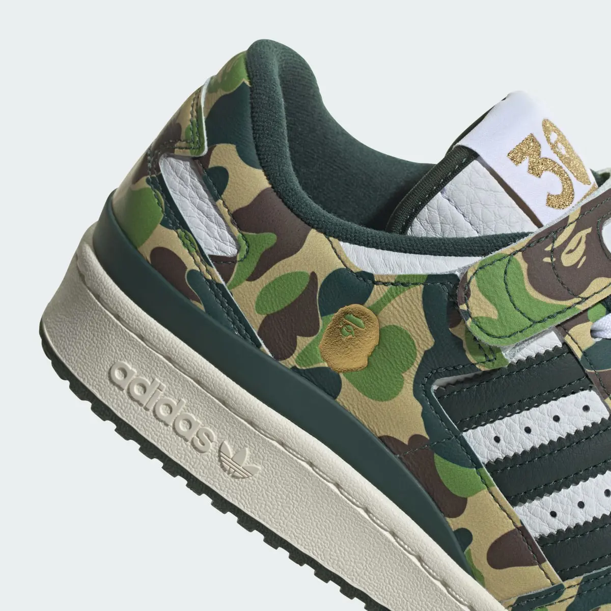 Adidas Forum 84 BAPE Low Shoes. 3