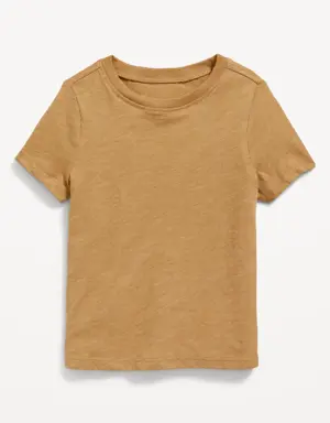 Unisex Short-Sleeve T-Shirt for Toddler yellow