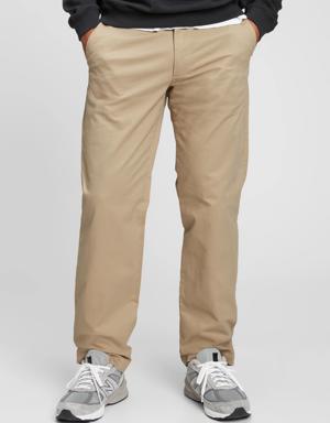 Gap Modern Khakis in Relaxed Fit with GapFlex beige