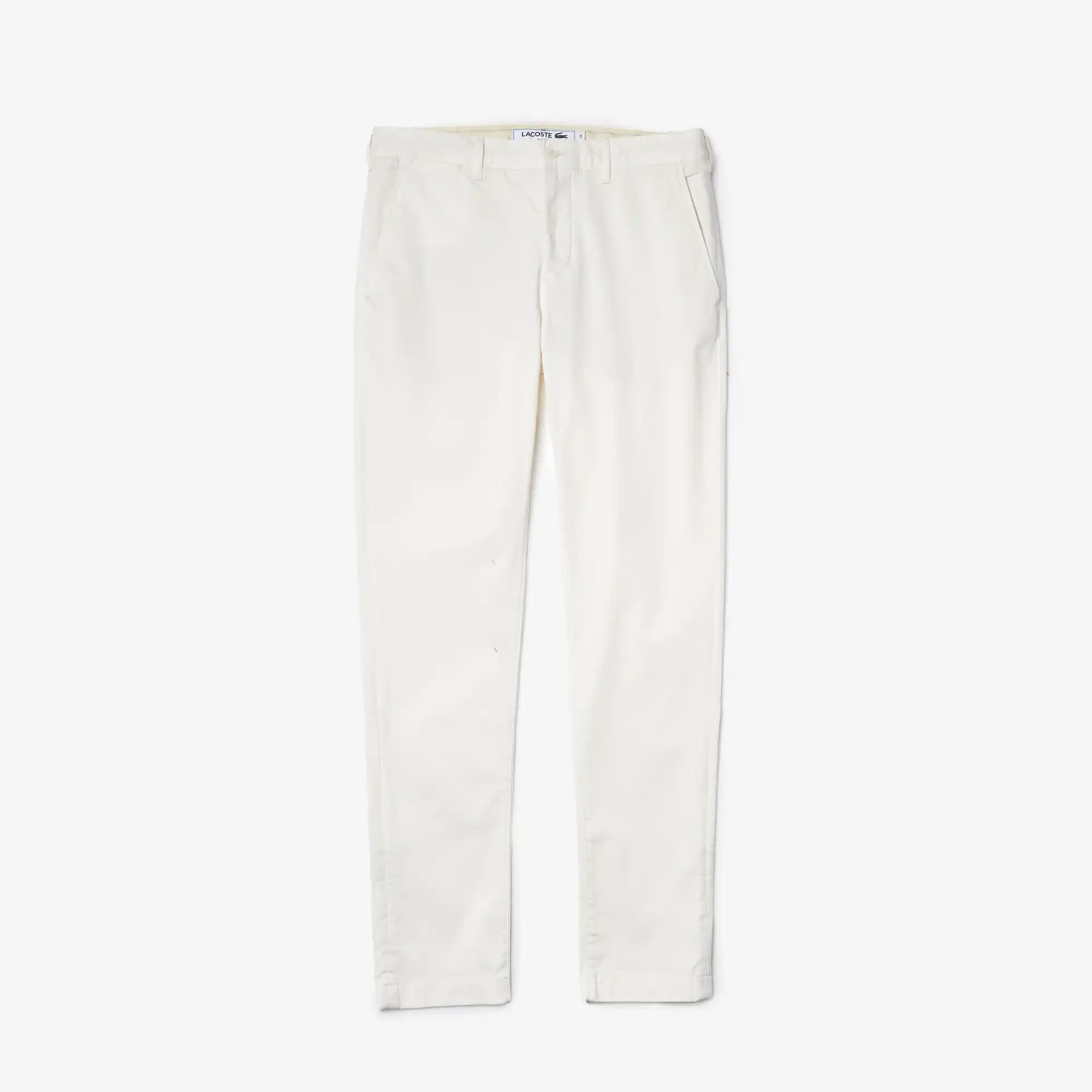 Lacoste Men's Slim Fit Stretch Cotton Trousers. 2