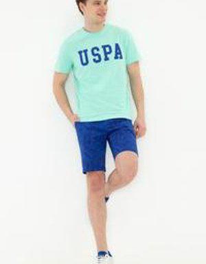 Erkek Saks Dokuma Bermuda Capri
