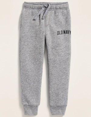 Old Navy Unisex Logo-Graphic Joggers for Toddler gray