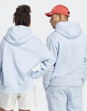 Adidas Lounge Heavy French Terry Hoodie. 2