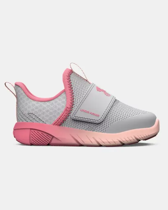 Under Armour Girls' Infant UA Flash Fade Running Shoes. 1