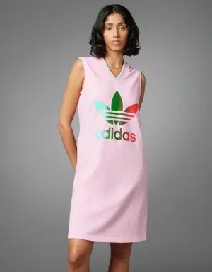 Adidas Adicolor 70s V-Neck Dress