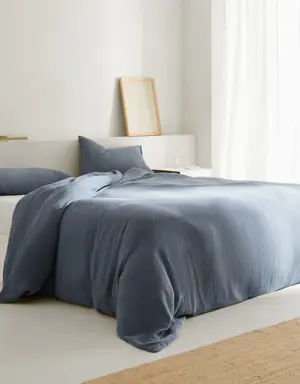 Capa de edredão de gaze de algodão - cama 180 cm