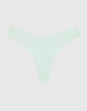 Ultrasoft Modal High Leg Thong Panty