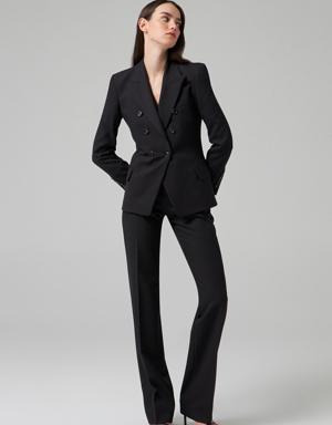 Damat Slim Fit Siyah Takim Elbise Yelekli