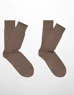 Basic cotton socks