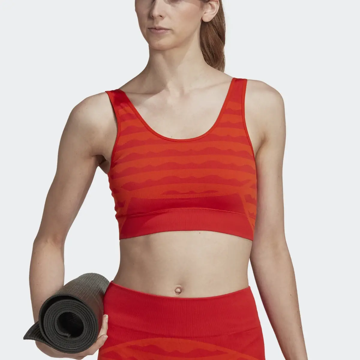 Adidas Marimekko Light-Support AEROKNIT Bra. 1