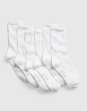 Gap Kids Crew Socks (3-Pack) beige