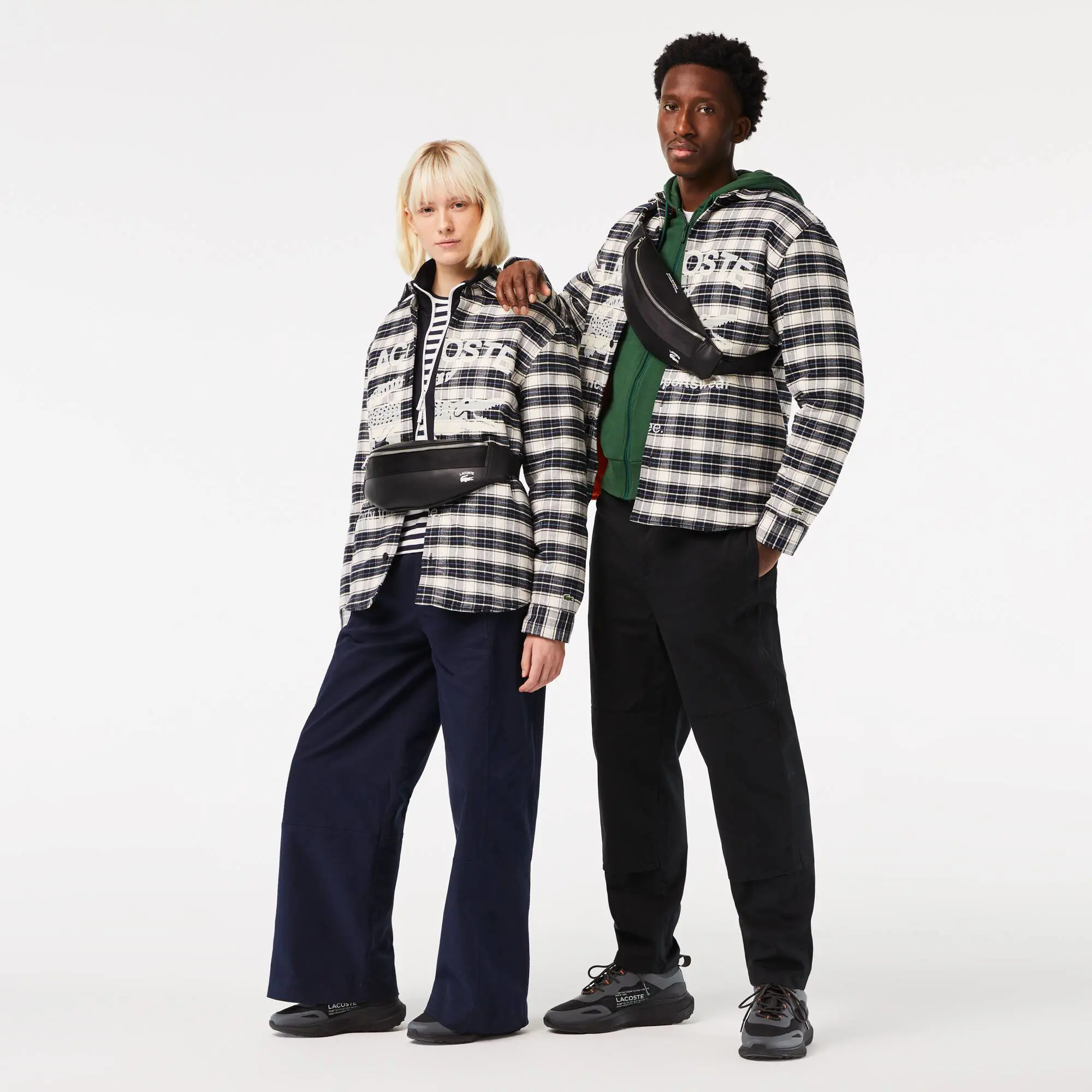 Lacoste Crossbody en contraste unisex Lacoste. 1