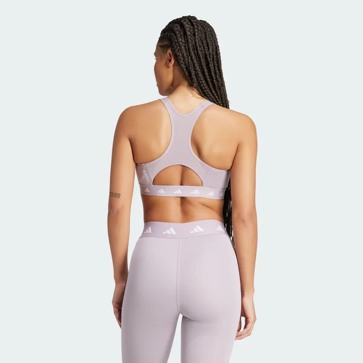 Adidas Powerreact Training Medium-Support Techfit Bra. 3