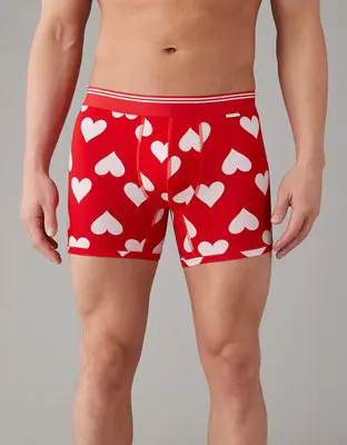 American Eagle O Valentine Hearts 4.5" Ultra Soft Boxer Brief. 1