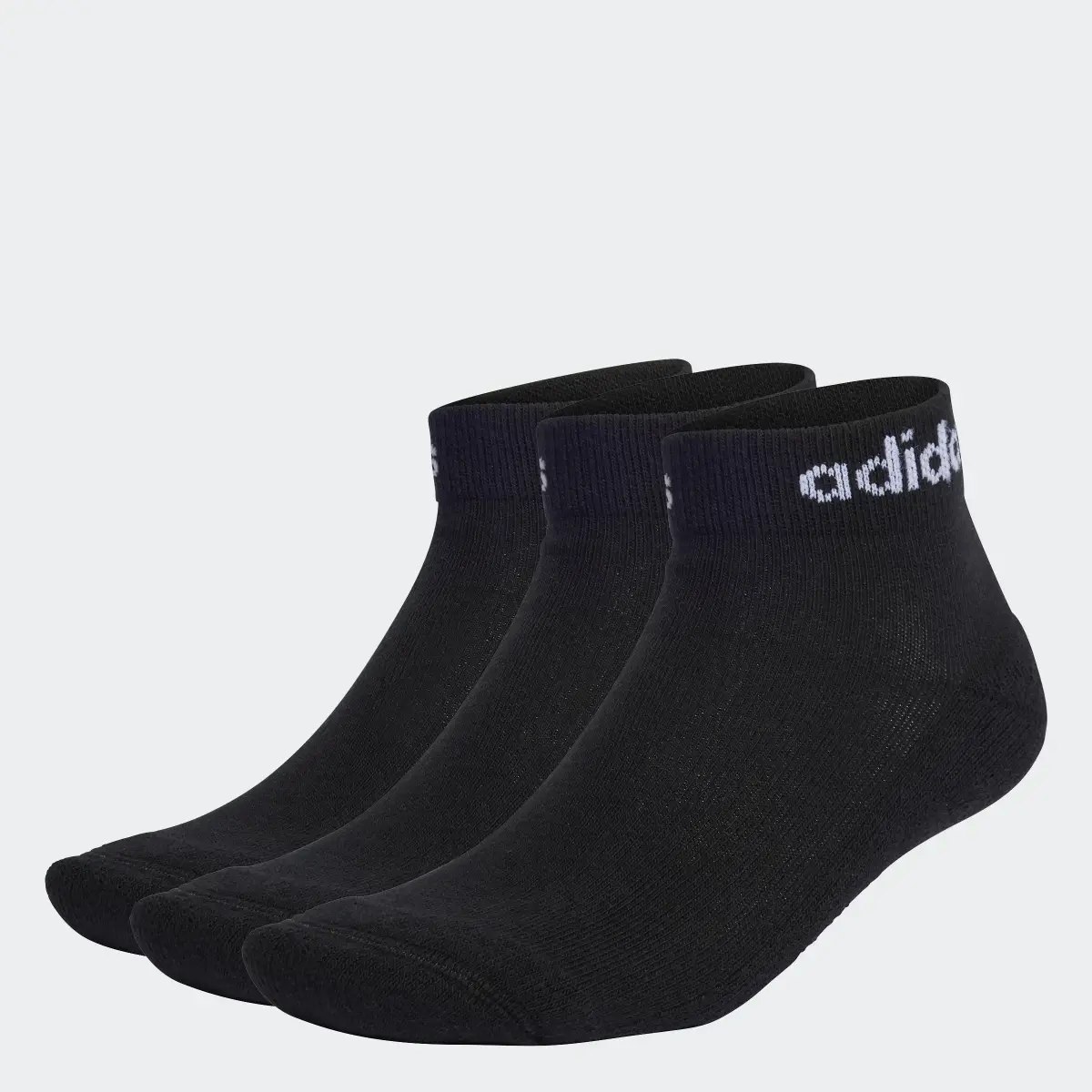 Adidas Socquettes matelassées Linear (3 paires). 1