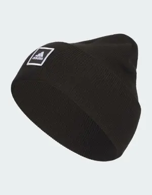 Wide-Cuff Fold Beanie