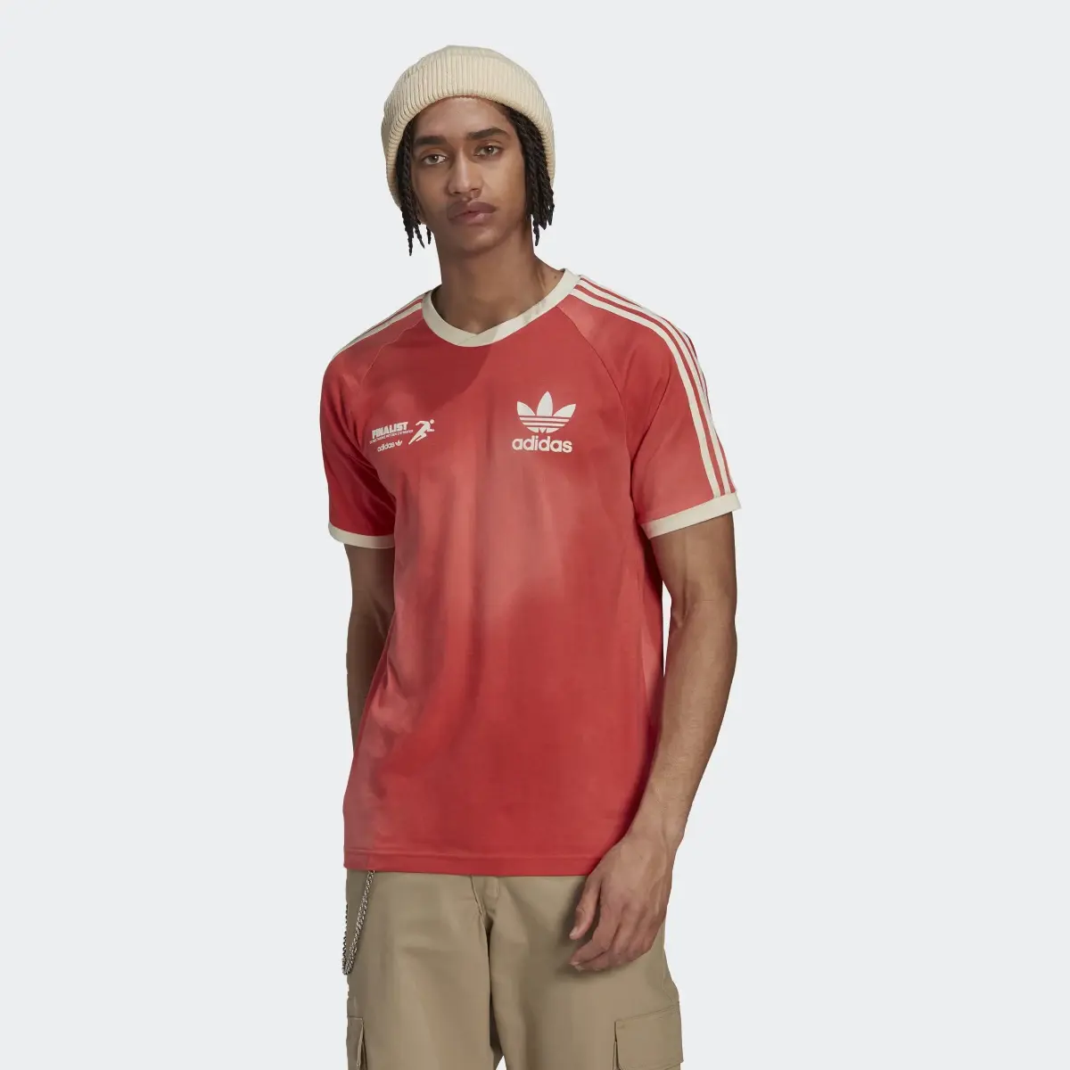 Adidas Camiseta Graphics Mellow Ride Club 3 bandas. 2