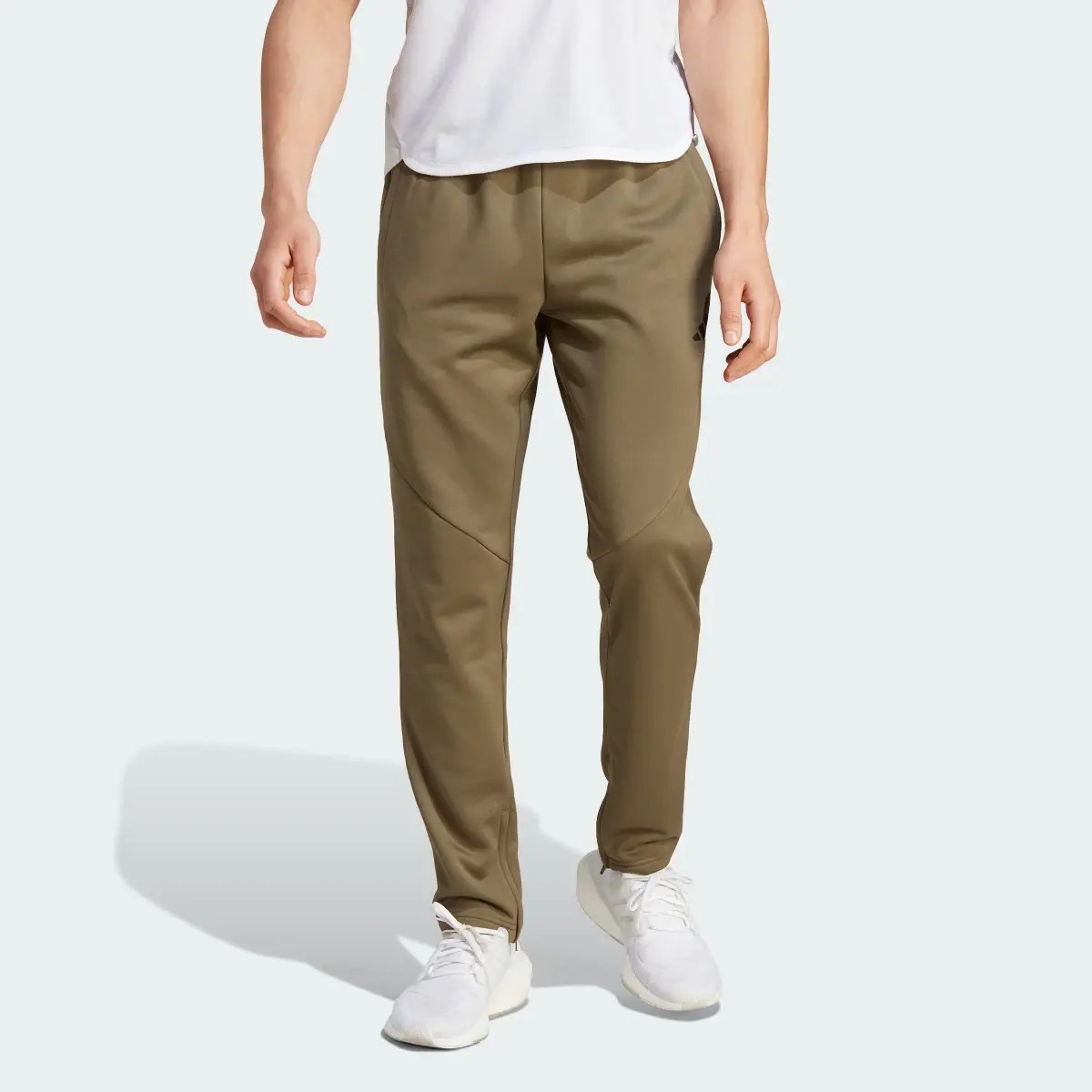 Adidas Game and Go Small Logo Training Tapered Pants. 1