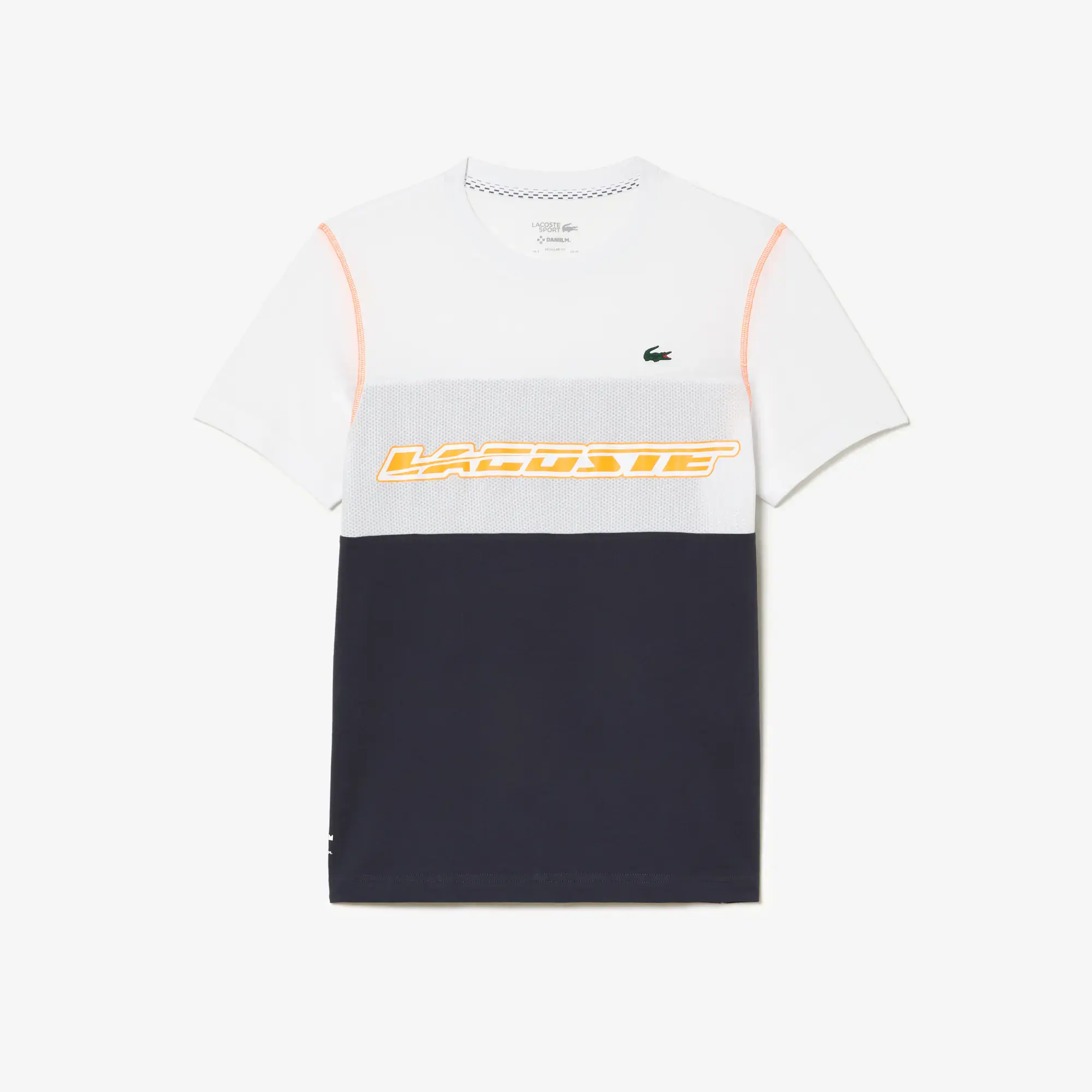 Lacoste Men’s Lacoste Tennis x Daniil Medvedev Jersey T-Shirt. 2