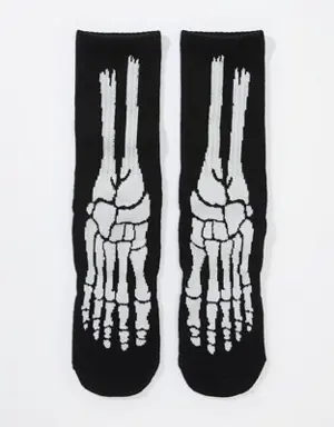 Halloween Skeleton Crew Socks