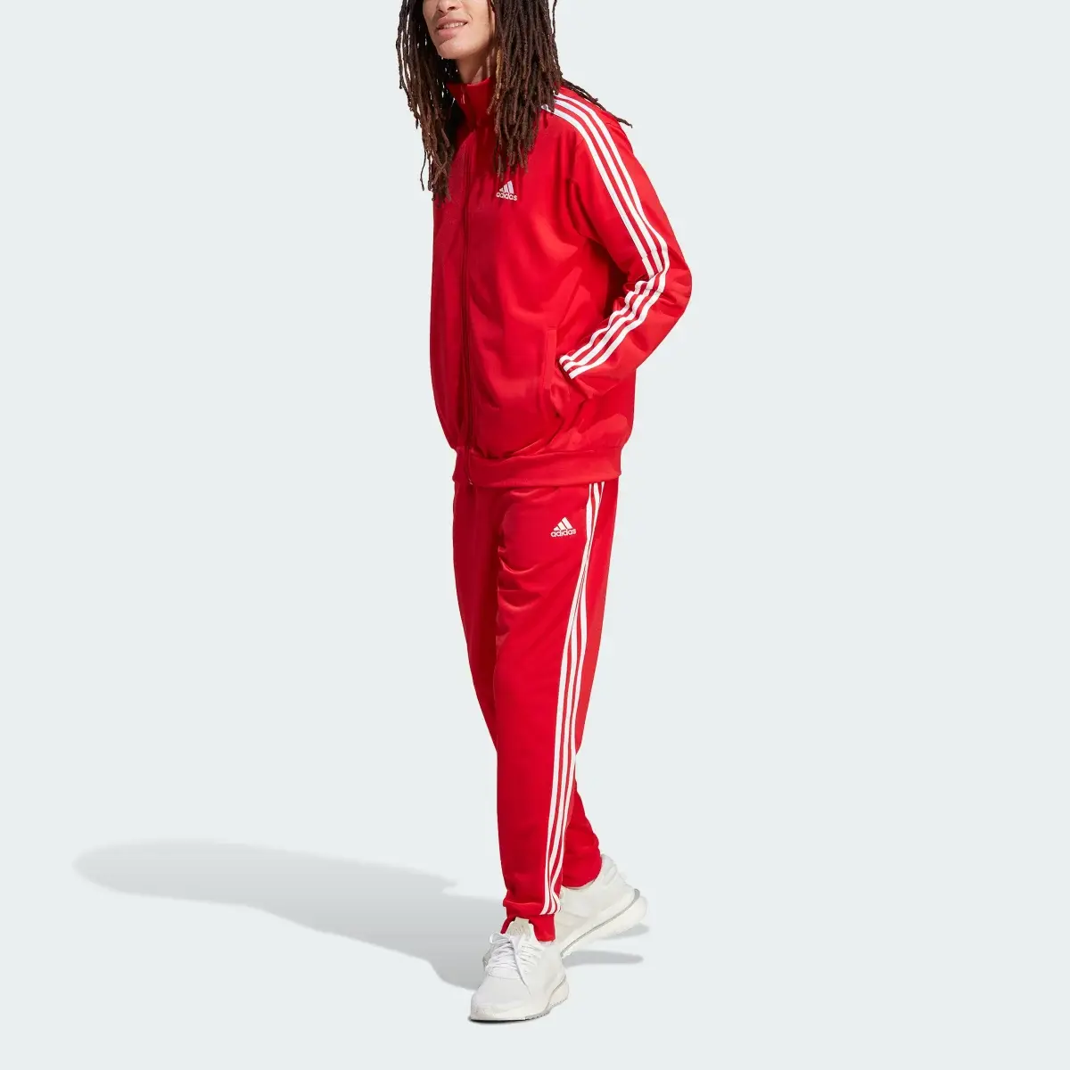 Adidas Basic 3-Stripes Tricot Track Suit. 1