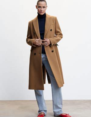 Mango Tailored wool coat