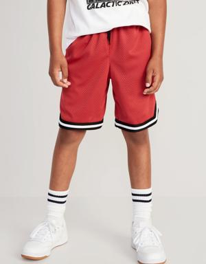 Old Navy Mesh Basketball Shorts for Boys (At Knee) red