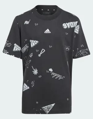 Adidas Playera Estampada Brand Love Niños