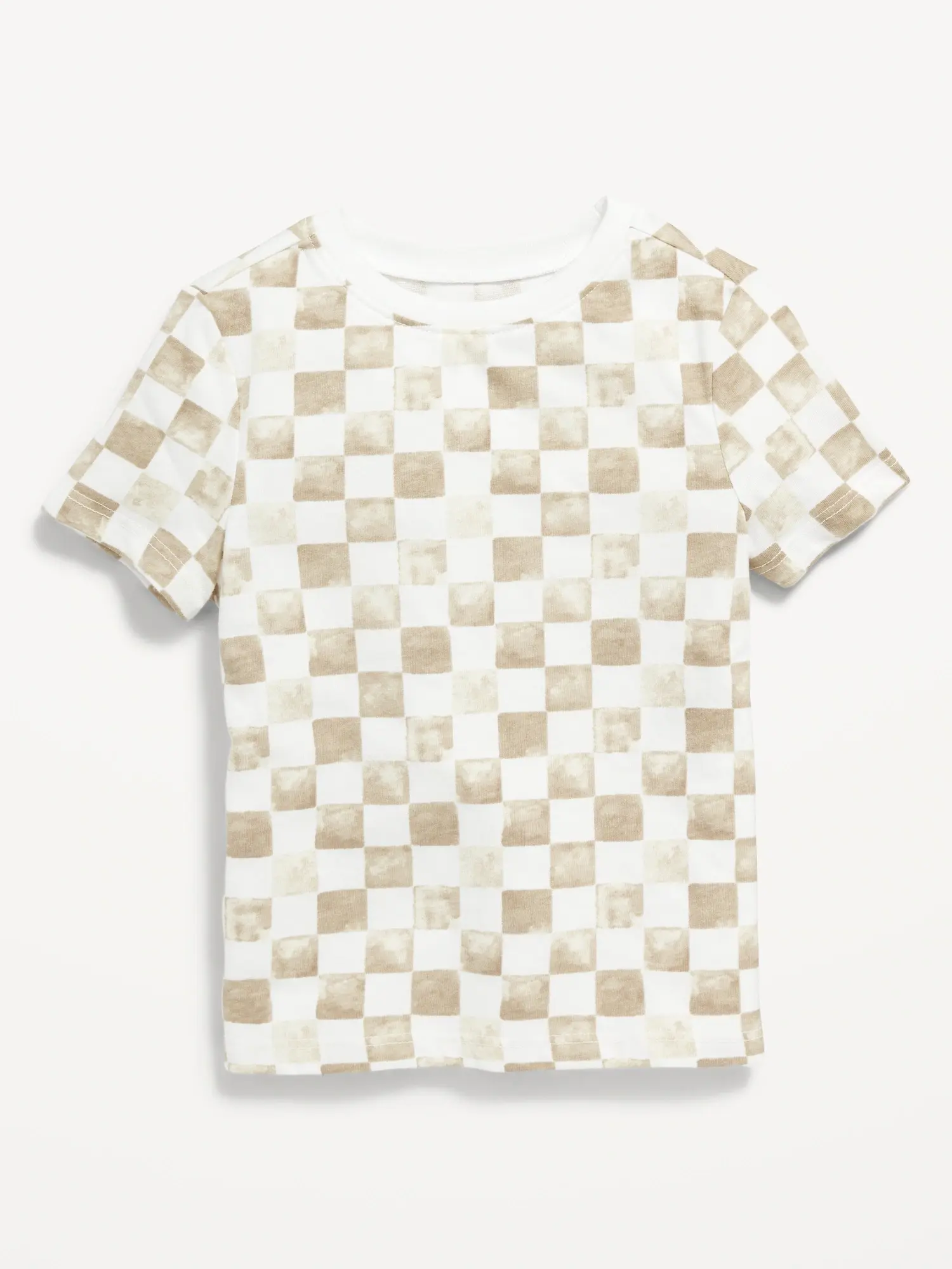 Old Navy Unisex Printed Short-Sleeve T-Shirt for Toddler beige. 1