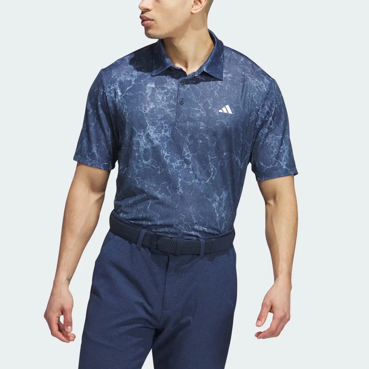 Adidas Ultimate365 Print Polo Shirt. 1