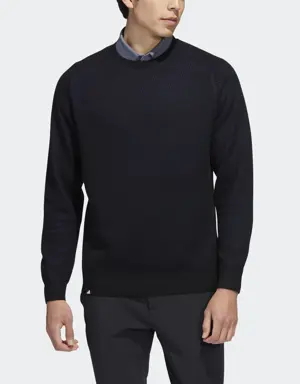 Adidas Ultimate365 Tour Flat-Knit Crew Golf Sweatshirt