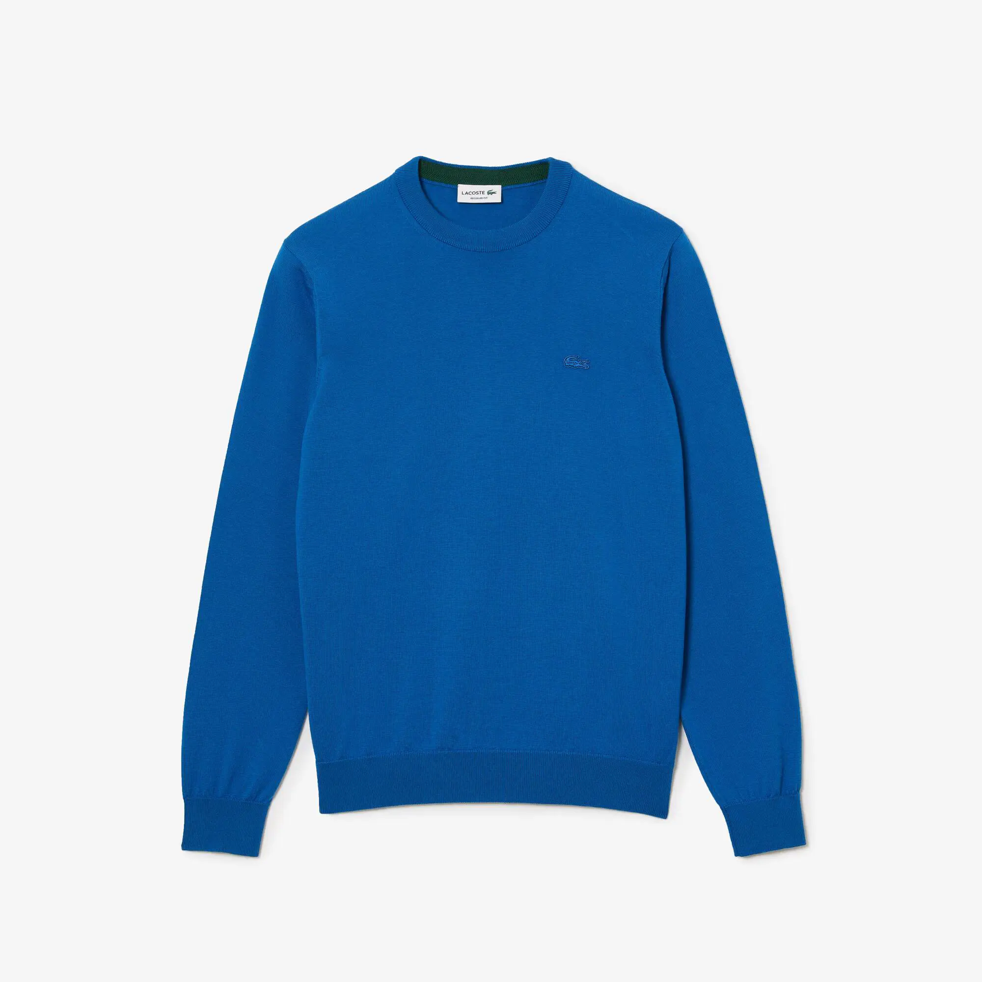 Lacoste Sweater em lã merino com decote redondo para homem. 2