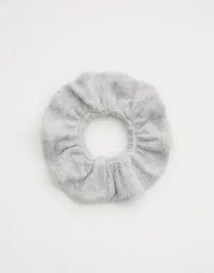 Sherpa Fleece Scrunchie