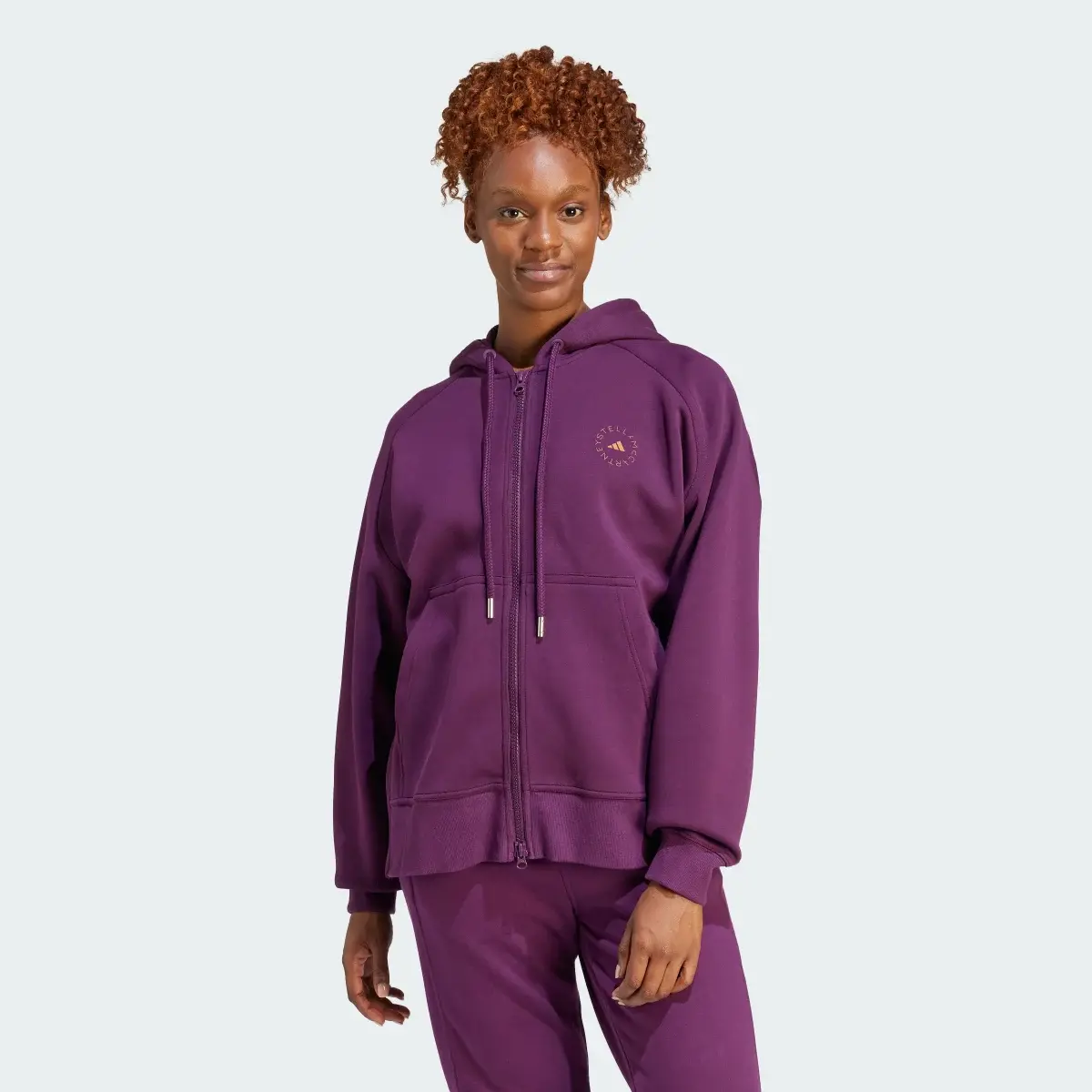 Adidas by Stella McCartney Full-Zip Hoodie. 2