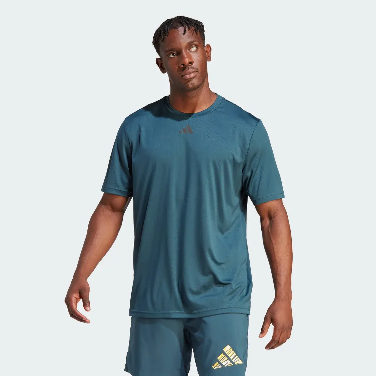 Adidas HIIT Slogan Training Tee. 2