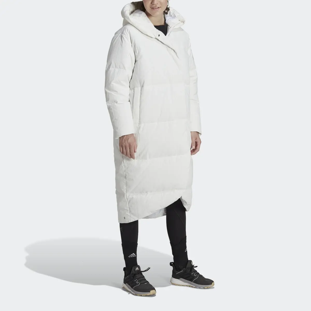 Adidas Big Baffle Down Coat. 1