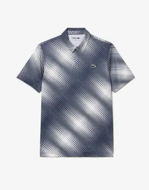 Men’s Golf Printed Recycled Polyester Polo