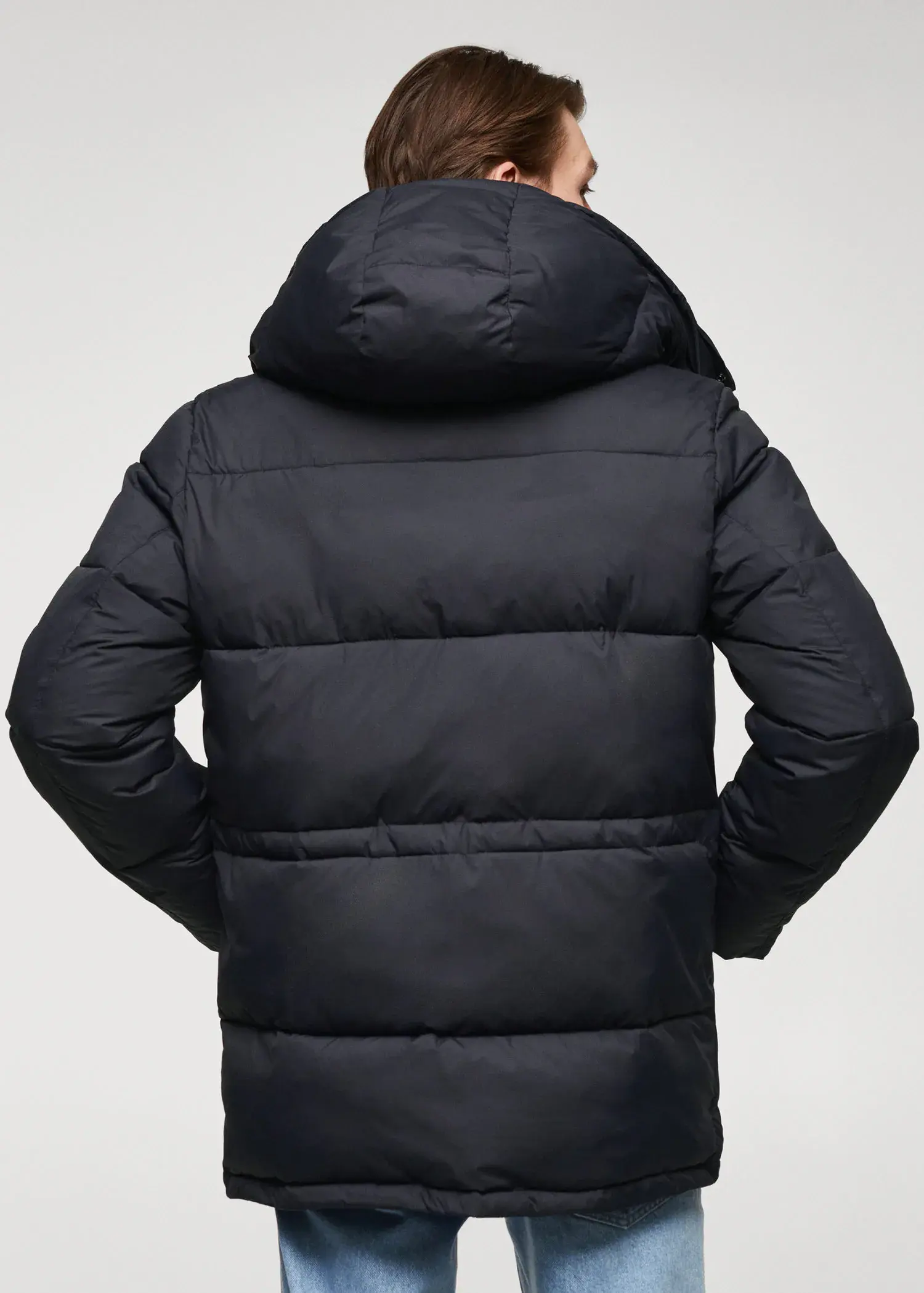 Mango Water-repellent quilted parka. 3