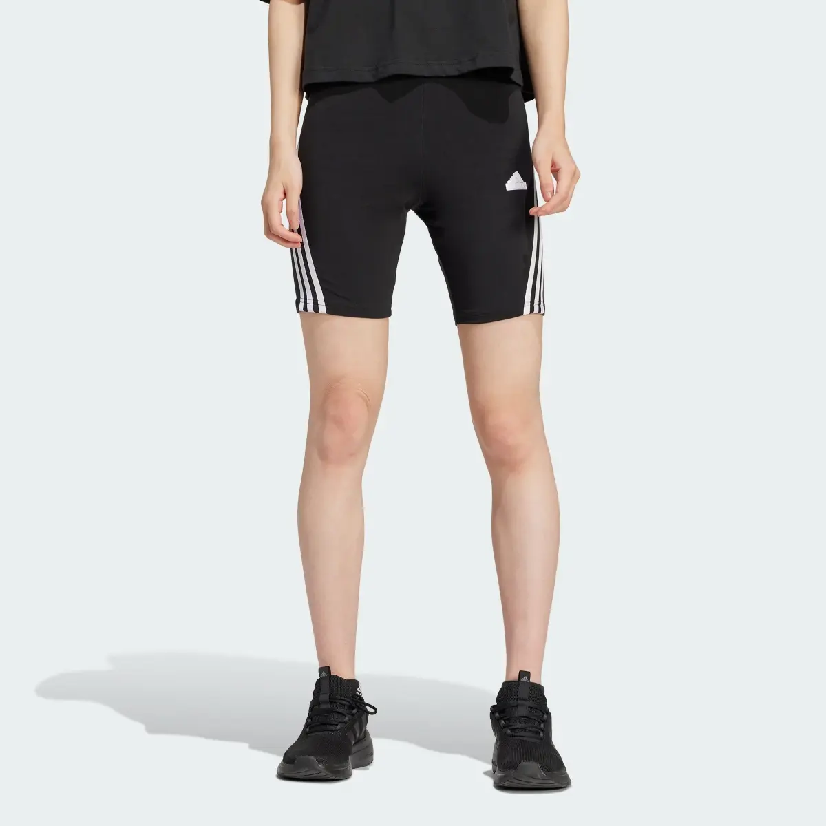 Adidas Future Icons 3-Stripes Bike Shorts. 1
