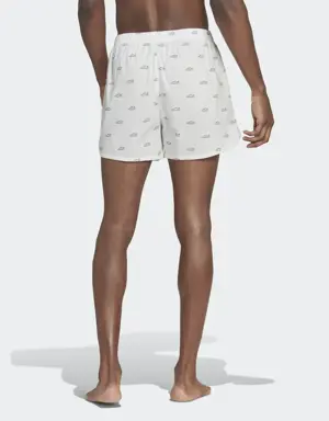 Adidas Comfort Core Cotton Icon Woven Boxer Underwear. 2