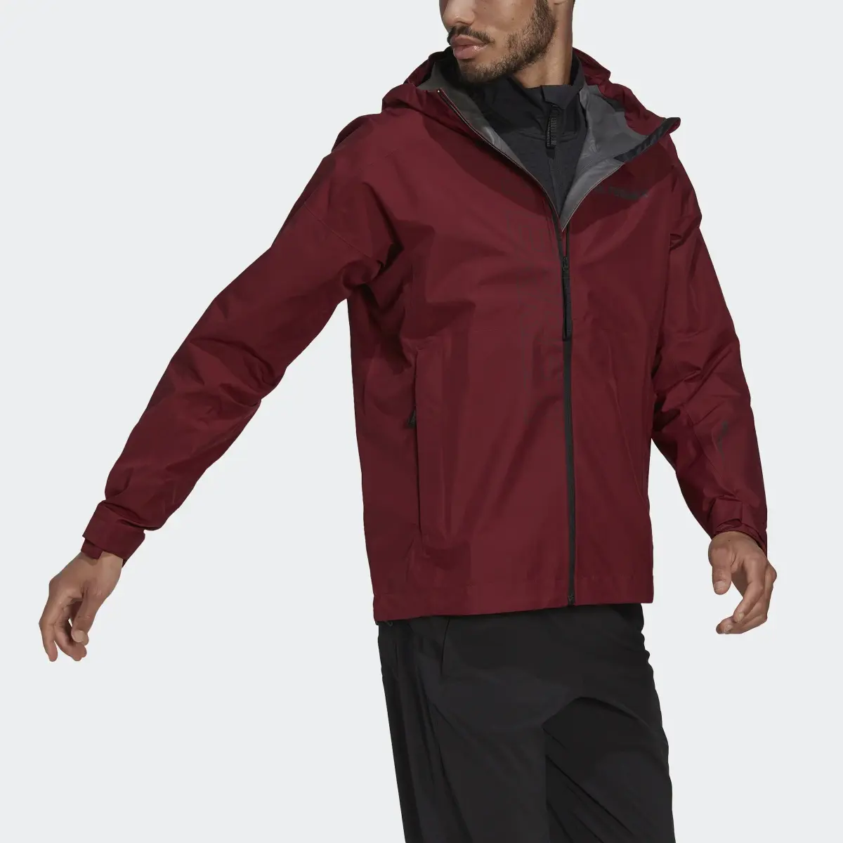 Adidas Terrex GORE-TEX Paclite Rain Jacket. 1