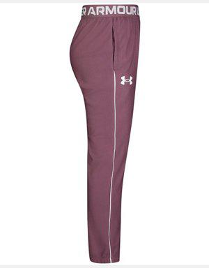 Little Girls' UA Logo Trim Tapered Joggers