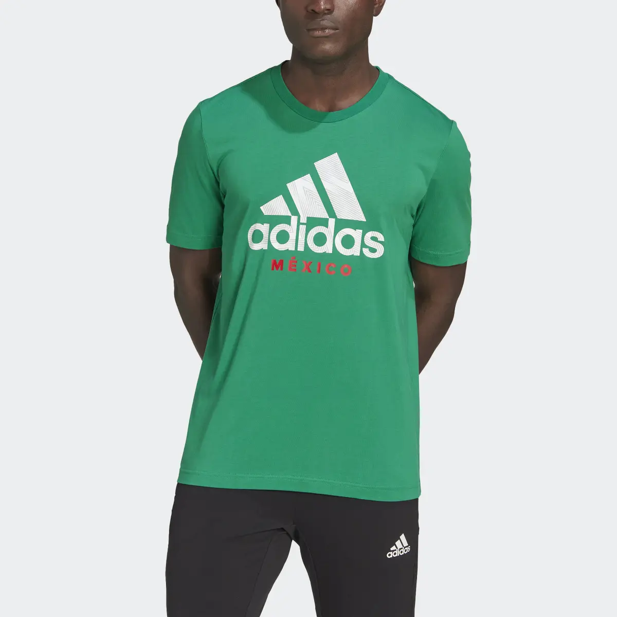 Adidas Playera Selección Nacional de México Estampada. 1