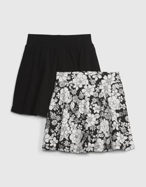 Kids Mini Skort (2-Pack) black