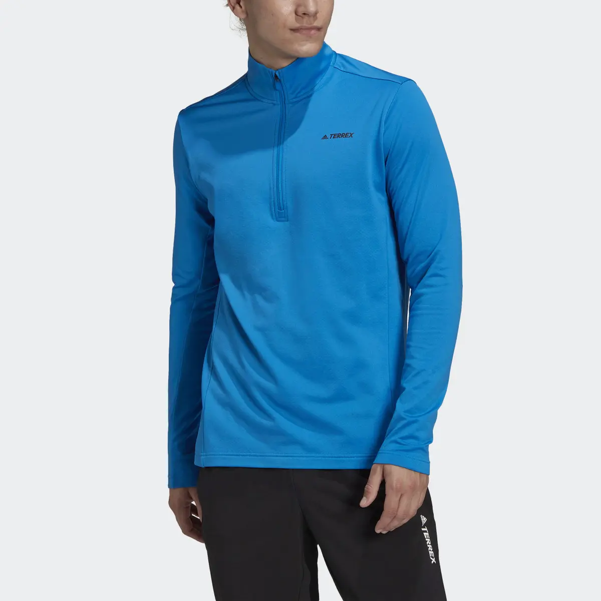 Adidas Terrex Everyhike Half-Zip Fleece Jacket. 1