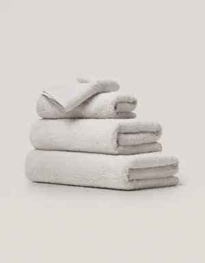 600gr/m2 cotton face towel 30x50cm
