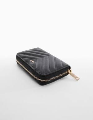 Quilted wallet