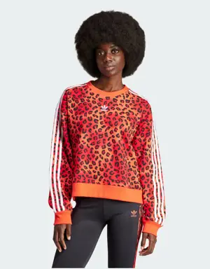 Originals Leopard Luxe Trefoil Sweatshirt