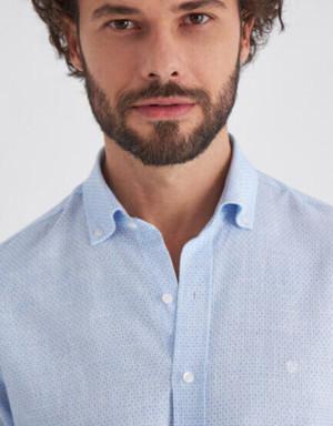 Bisse Men’s Regular Fit Long Sleeve Sport Shirt BLUE. 3 Bisse Men’s Regular Fit Long Sleeve Sport Shirt BLUE. 3